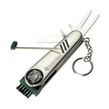 7 Function Stainless Steel Golf Tool